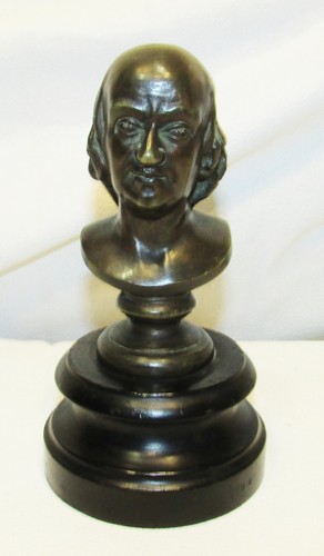 Petit buste bronze ancien - petit,