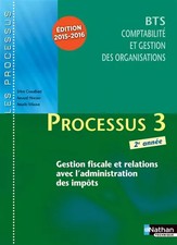 Processus 3 BTS CGO 2e année: Gestion fiscale et relations avec l'administr