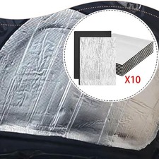 Lot de 10 tapis insonorisants pour voiture, isolation phonique et