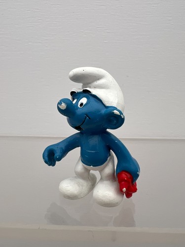 Figurine schtroumpfs pompiste