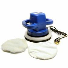 Polisseuse de voiture électrique à deux mains en orbite polisseuse tampon TE213