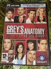 Jeu Pc Cd Grey’s Anatomy En Très Bon État 