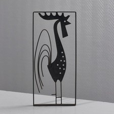 Sculpture coq décoration