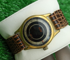 Montre suisse homme Juvenia 17 Jewel Skeleton Mystery mécanique à remontage...