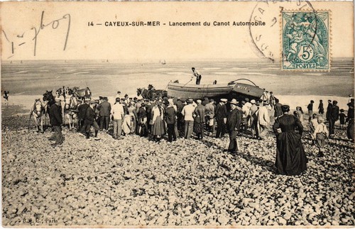 Cpa cayeux sur mer lancement - cpa, cayeux-sur-mer