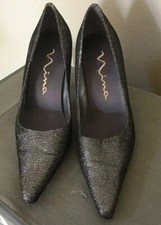 Womens sz 7.5 M Nina Glitter