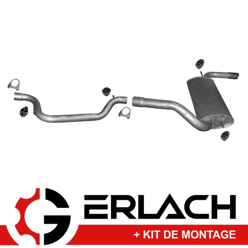 Echappement silencieux pour