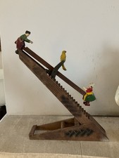 Jouet Ancien. Bois À Crémaillère