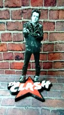 THE CLASH - JOE STRUMMER - FIGURINE EN BOIS 20 cm vinyle/plot en fibre -...