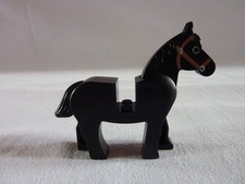 LEGO ANIMAUX ANIMAL WESTERN FERME CHEVALIER LE CHEVAL NOIR