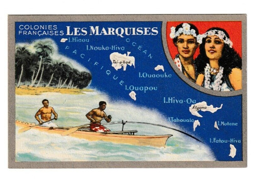 Les marquises carte - les,