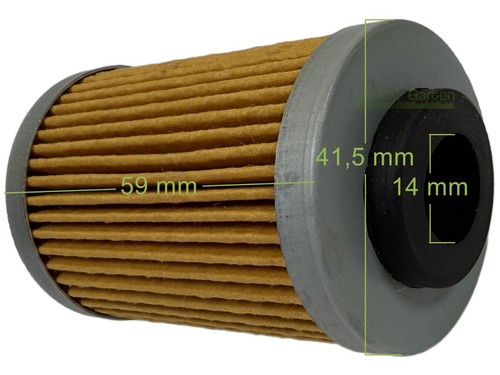 Filtre huile pour - huile, addax
