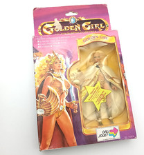 1984 GALOOB GOLDEN GIRL Figurine Poupée Fille en OR Neuve MISB ORLI JOUET FRANCE
