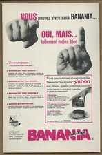 Publicité Papier - BANANIA