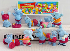 SURPRISE KINDER FERRERO SÉRIE HAPPY HIPPOS FITNESS ENTREZ AUX CHOIX FIGURINE RAR