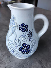 ANCIEN PICHET GRES ALLEMAND VIN EAU 50 CL RAISIN FEUILLE VIGNE GRENZHAUSEN