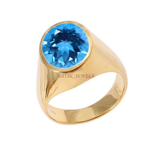 Naturel bleu gemme topaze avec - gemme,