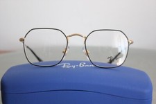 Neuf Monture Lunettes de vue RAY BAN Junior Noir sur Doré RY 9594 4086