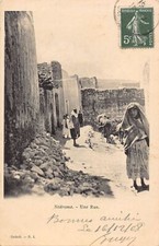Algérie - NÉDROMA - Une rue - Ed. Diebolt