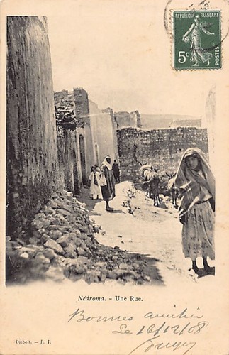 Algérie nédroma une rue - -,