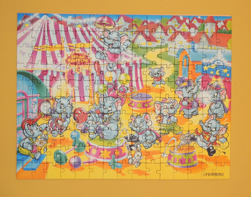 Kinder maxi puzzle notice - kinder,