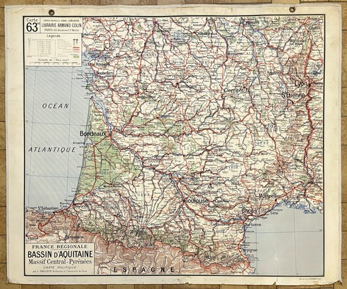 Ancienne carte scolaire - 🌍,