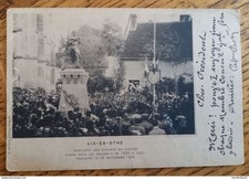 Aix en Othe - Inauguration du Monument aux Enfants du canton Morts sous les drap