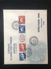 Postal Envelope France #612-615-841  FDC Postage Stamp Centennial Ceres  Rare