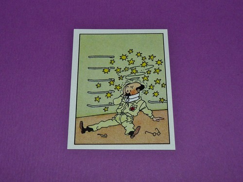 106 panini tintin - tintin, herge