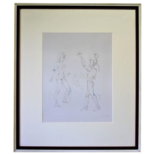 Leonor fini signed lithograph - fini,