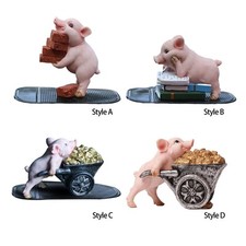 Miniature Cochon Jardin Statue