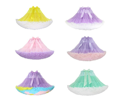 Adult petticoat soft chiffon - adult,