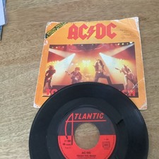 AC/DC - Touch Too Much - 7" VINYLE - A 45T & B 33T - 1980 - Atlantic 11 435