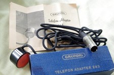 Grundig telefon adapter 243  microphone pour enregistrer, avec mode d'emploi