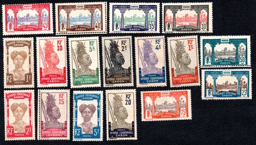 Colonies françaises gabon - colonies,
