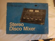 Vintage REALISTIC STEREO DISCO MIXER DJ Lp Record Amp Oldschool