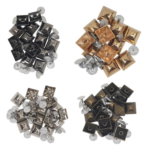 Clous pyramide avec broche - clous,
