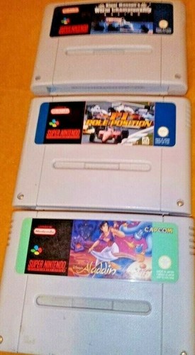 Lot jeux super - 3, nintendo