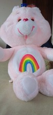 PELUCHE CHEER CARE BEARS DOUDOU BISOUNOUS 33 CM ANNEE 80