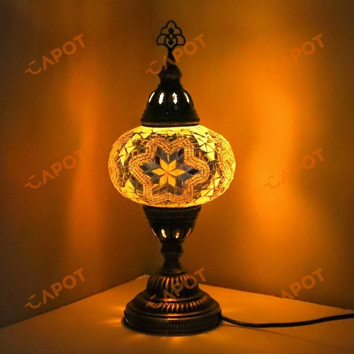 Lampe table turque style - lampe,