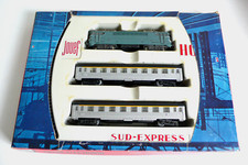 TRAINS JOUEF  "HO"  COFFRET "SUD - EXPRESS"   BON ÉTAT  FONCTIONNE ANNÉES 60 N°2