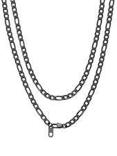 Chaîne Noire 4mm Collier