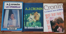 A. J. CRONIN - LOT DE 3 LIVRES