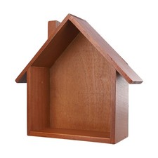 Étagère maison en bois pour