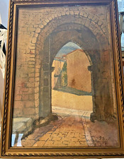 Belle Aquarelle encadrée et