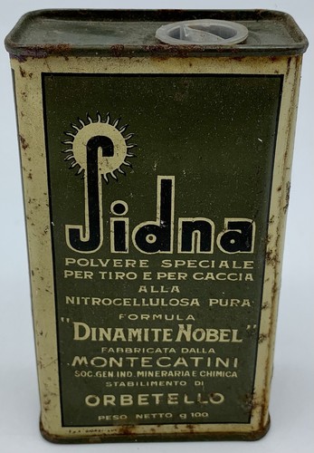Boîte fer sidna poudre - boîte, en