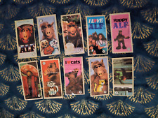 Autocollant alf Chewing-gum rare stickers carte image vintage