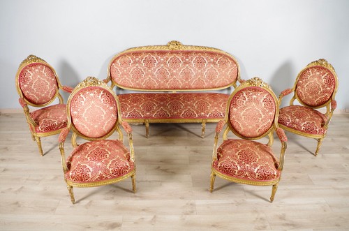 Important salon louis xvi - important,