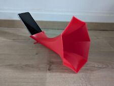 Gramophone -  enceinte passive Amplificateur de son de téléphone / smartphone 