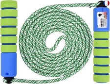 Speed Rope Corde à sauter et à sauter avec poignées confortables et an